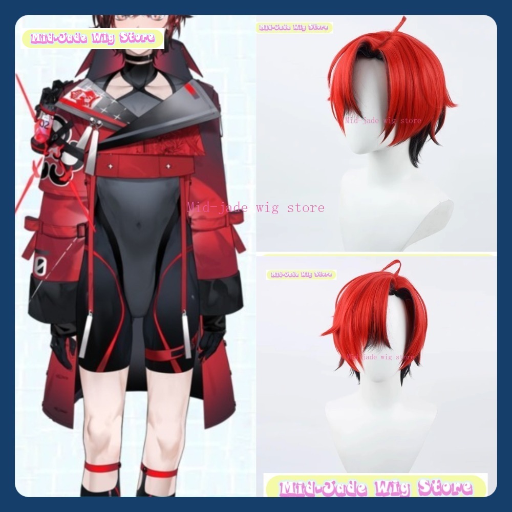 Prop En Cosplay - กลางหยกวิกผม Store Machina X Flayon Hololive