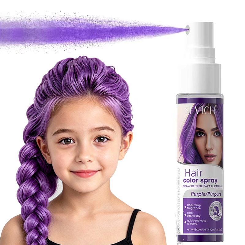 Hair Spray Color - สเปรย์เปลี่ยนสีผมสำหรับฮาโลวีนสำหรับเด็ก ผู้หญิง ผู้ชาย 15 วินาที จัดแต่งทรงผมได้รวดเร็ว