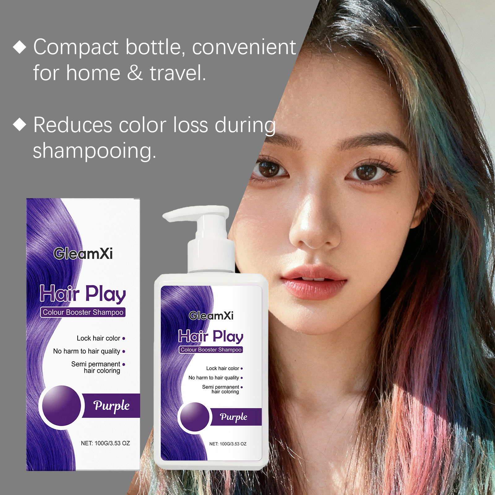 แชมพูเพิ่มสีผม ช่วยให้สีผมติดท - Hair Spray Color บทวิจารณ์และราคา