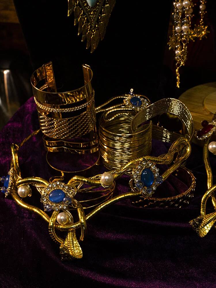 Cos อียิปต์ Headdress ฟาโรห์ที - Cosplay Prop Making บทวิจารณ์และราคา