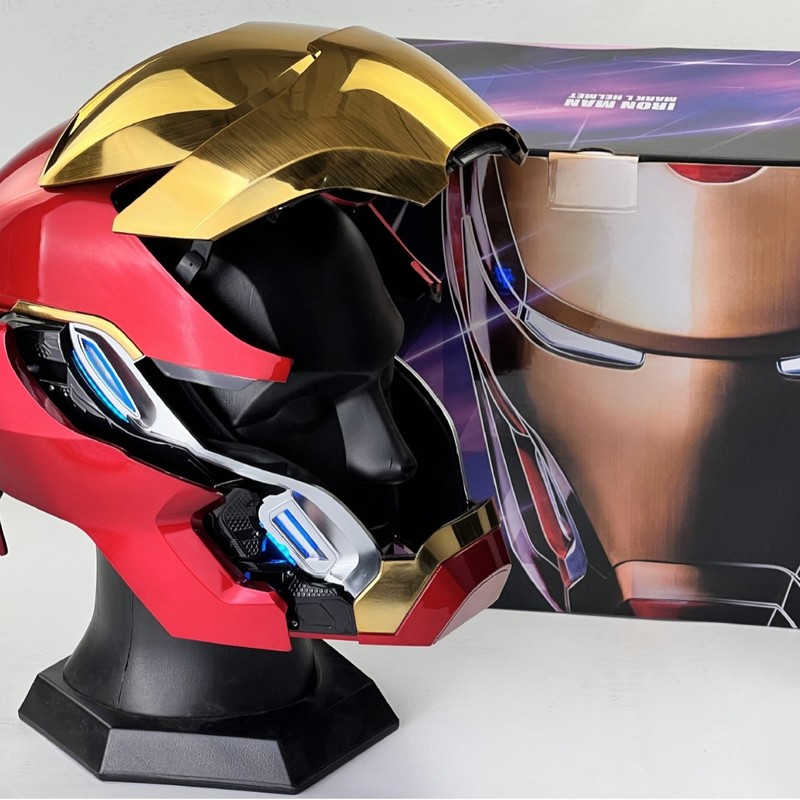 หมวกเหล็กไอรอนแมน MK50 แบบสวมใ - Cosplay Fire Prop บทวิจารณ์และราคา