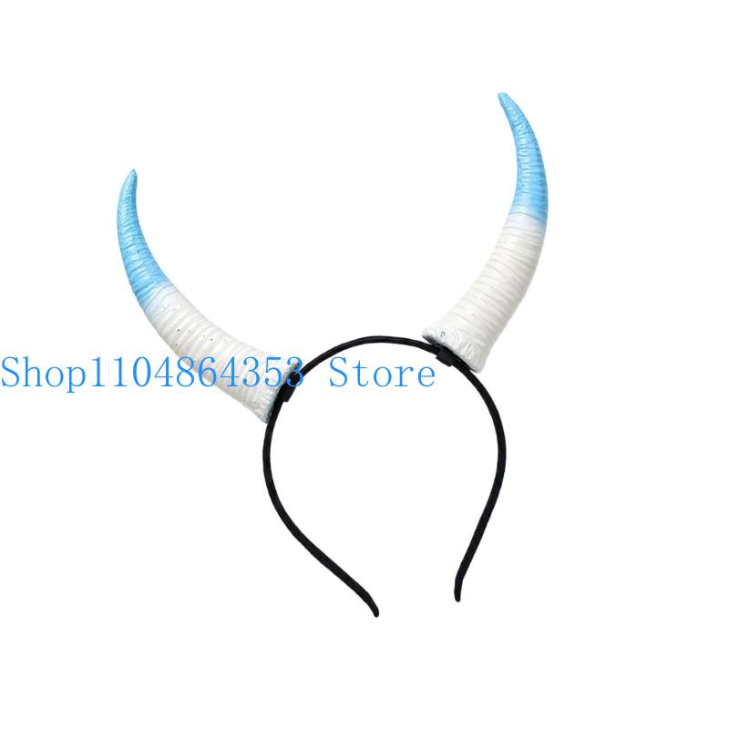 652F แพะ Horn Hairband คอสเพลย - Easy Cosplay Prop บทวิจารณ์และราคา