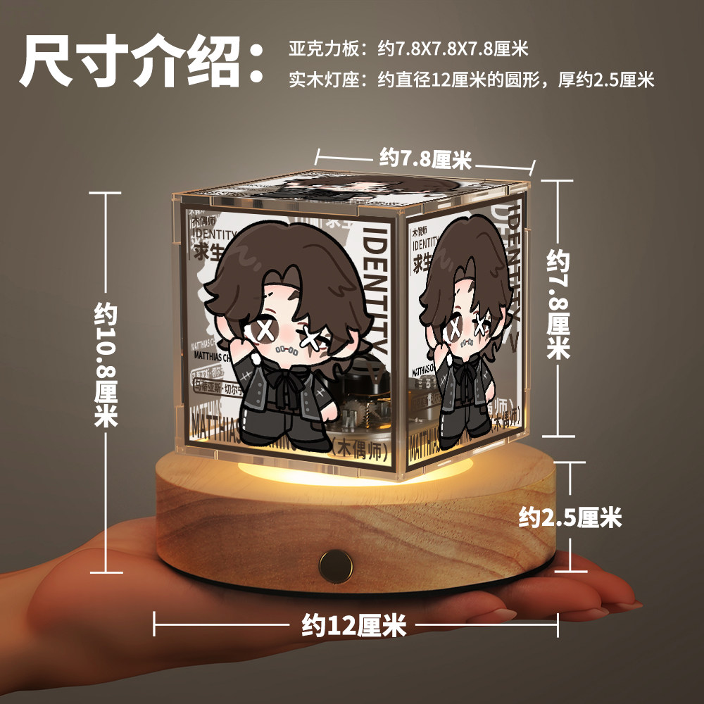 ไฟฉายตั้งโต๊ะลายการ์ตูน Identi - Cosplay Fire Prop บทวิจารณ์และราคา