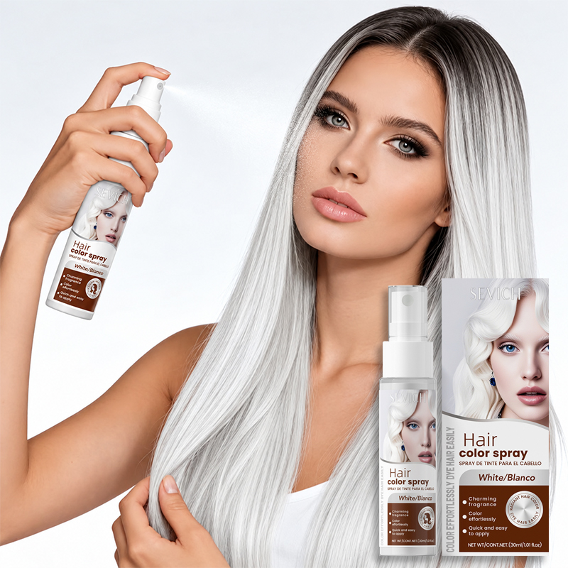 สเปรย์เปลี่ยนสีผมขาวสำหรับฮาโล - Hair Spray Color บทวิจารณ์และราคา