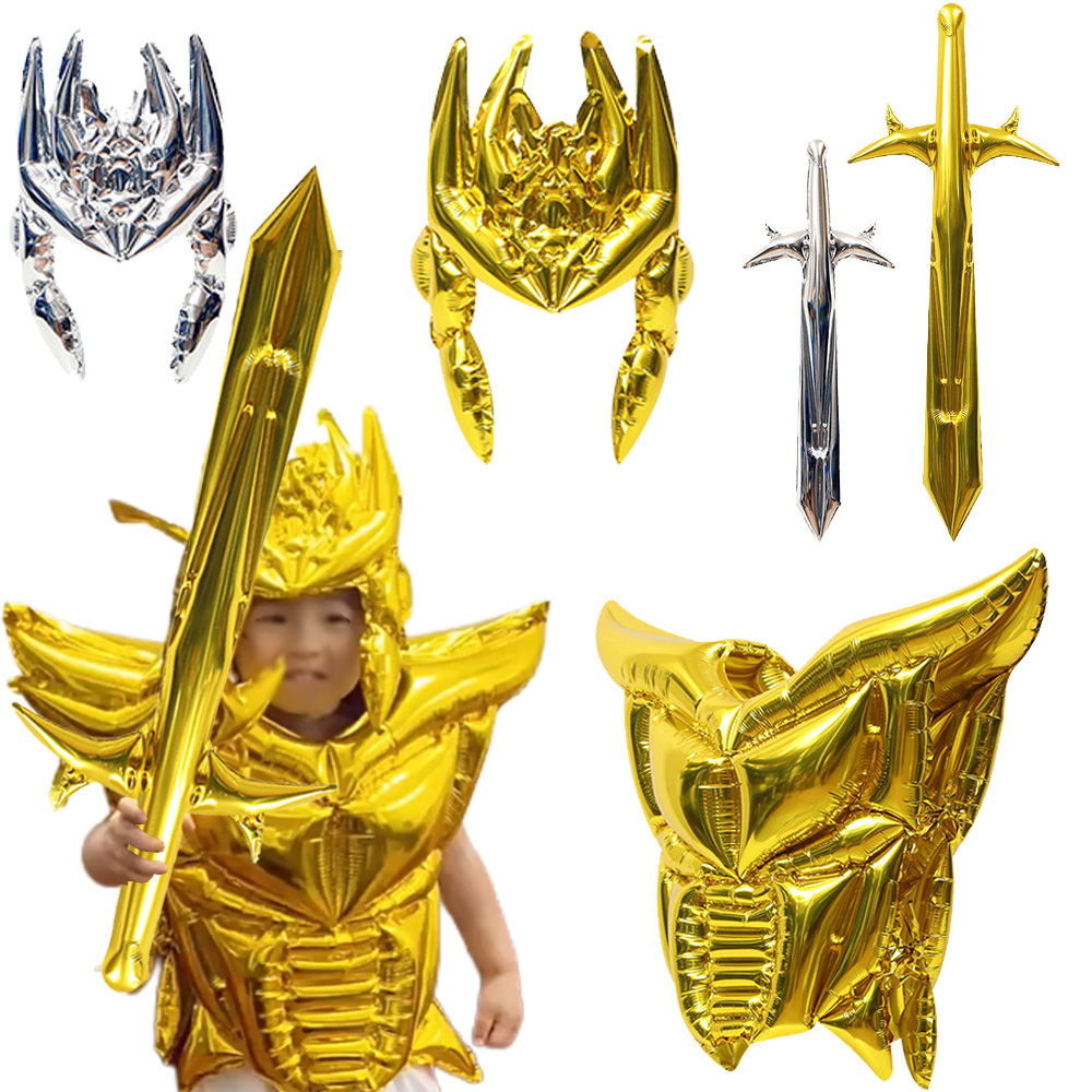 เสื้อผ้าเด็กบอลลูนดาบหมวกกันน็ - Cosplay Prop Dagger บทวิจารณ์และราคา