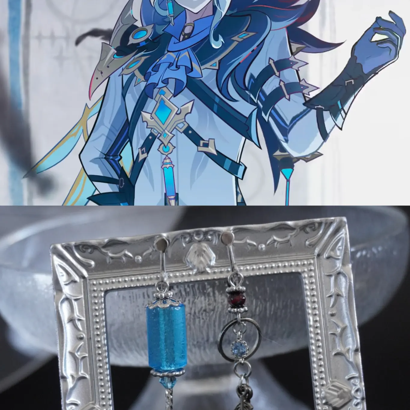 อนิเมะ Genshin Impact ต่างหู T - Cosplay Prop Making บทวิจารณ์และราคา